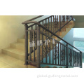 Stair Guardrails Zinc steel stair railings for household commercial use Manufactory